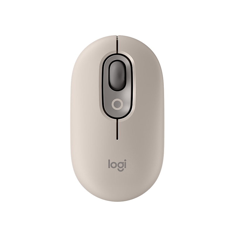 Logitech POP Wireless Ambidextrous Optical Mouse, Mist (910-006625) image 1