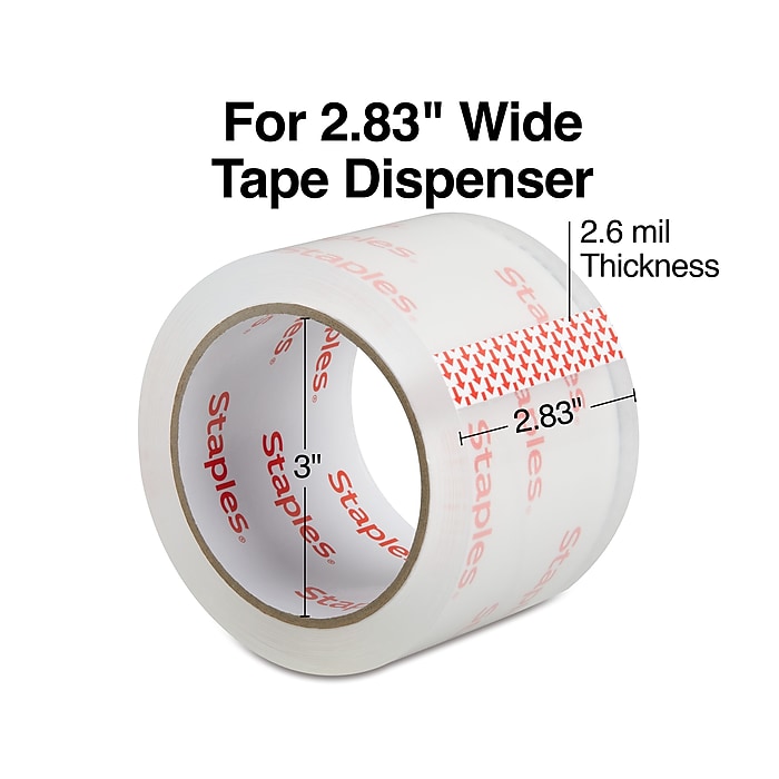 Staples Packing Tape, 2.83