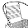 Flash Furniture Lila Aluminum Stacking Chair, Gray  (TLH1)~#|#~4192B3F9-0348-4D8B-ABB325964F62EBB8_sc7