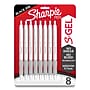 Sharpie S-Gel Retractable Gel Pen, Medium Point, 0.7mm, Black Ink, 8/Pack (2169762)~#|#~4198BE4D-1ECC-4CB6-B705D7D708C3CD7F_sc7