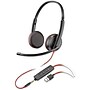 Poly Blackwire C3225 Binaural  Wired Noise Canceling Headset, Black (8M3X7AA#ABA)~#|#~419FA6D8-3A6E-4DAF-BA74496C81EF3A36_sc7