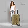 InUSA Prints 28" Hardside Suitcase, 4-Wheeled Spinner, TSA Checkpoint Friendly, Cheetah Animal Print (IUAPC00L-CHE)~#|#~41A0AF79-4C32-4C4E-BD713933C41AB948_sc7