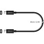 j5create 2.6' USB C to USB C Power Cable, Male to Male, Black (JUC28L08)~#|#~41A45B09-51EE-4C40-A6E9CB732B1EC0A9_sc7