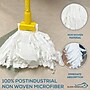 BISON LIFE Kleen Handler String Non Woven Disposable Wet Mop Head, 12 oz., White, 24/Pack (BP-ES-NWFSM-W-1A)~#|#~41A4CF37-492C-4FE8-AE7FBD9F925CEE98_sc7
