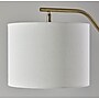Simplee Adesso Milo 60" Antique Brass Floor Lamp with Off-White Drum Shade (SL9503-21)~#|#~41A50A35-B338-4F0E-AB73776602B63917_sc7
