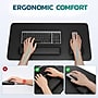 Purely MP47 3-Piece Desk Pad Set with Ergonomic Keyboard and Mouse Wrist Rests, Black (PCCMP47BK)~#|#~41AAA553-E977-414B-9D9B7429507C24A3_sc7