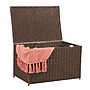 Household Essentials 125.6 Quart Sturge Chest, Wicker, Coffee Brown (ML-7145)~#|#~41AC61EF-5610-4E42-A2B52F6C436E6824_sc7