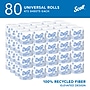 Scott Professional Essential Recycled Toilet Paper, 2-ply, White, 473 Sheets/Roll, 80 Rolls/Case (13217)~#|#~41AE10BE-70C0-4DD4-B522893BF5FCC56D_sc7