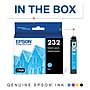 Epson 232 Cyan Standard Yield Ink Cartridge (T232220-S)~#|#~41AE3450-3C1E-42AF-8D6A7DCAEDC2D17A_sc7