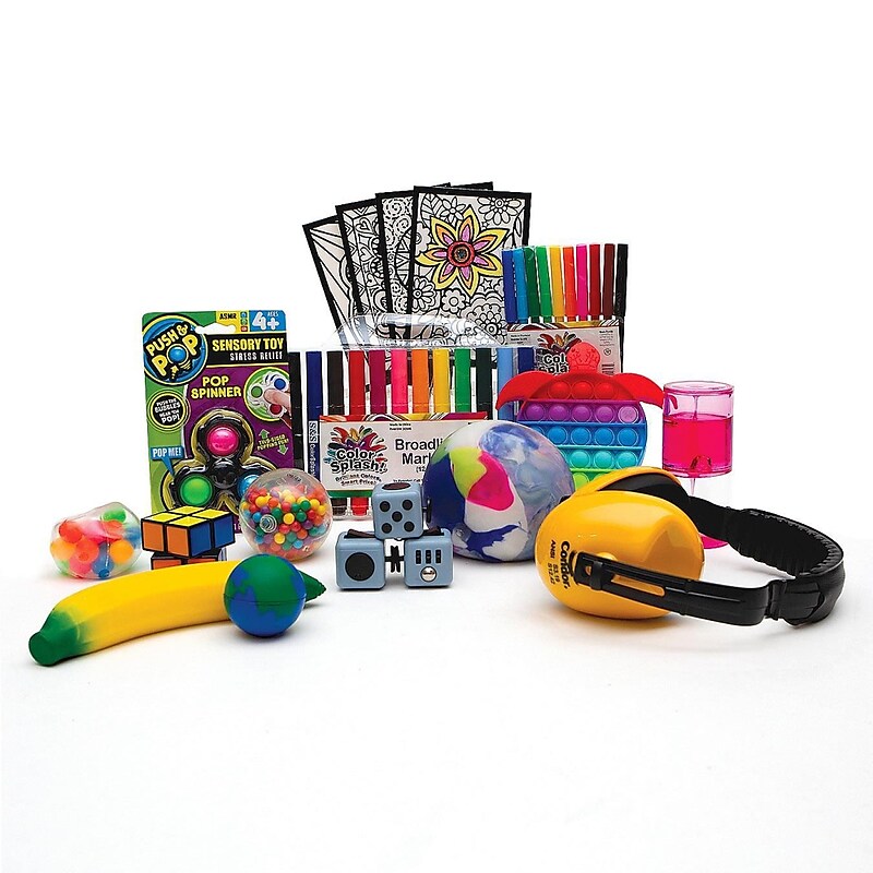 S&S Worldwide Calming Kit, Manipulative, Assorted Colors (20047) image 1