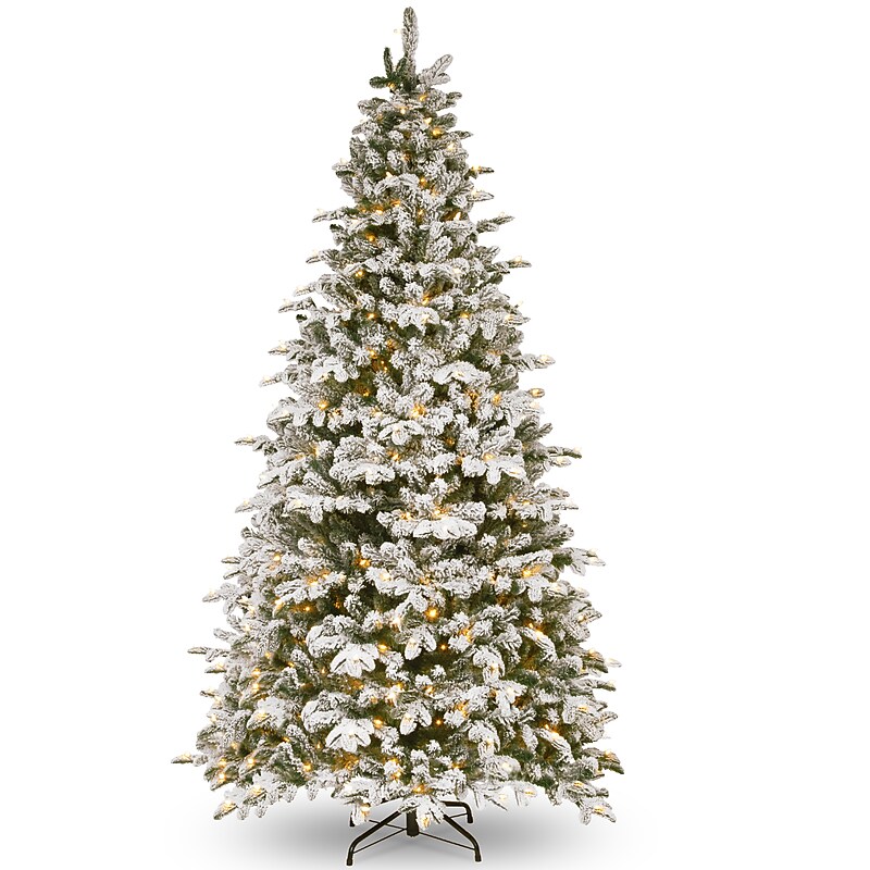National Tree Company Snowy Everest Fir Artificial Christmas Tree (PEV3-311-90) image 1