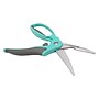 Westcott Kitchen Comfort Grip 9" Titanium Heavy Duty General Purpose Scissors, Pointed Tip, Teal (00828)~#|#~41B7B58C-F690-49D6-8D600C82693904EC_sc7