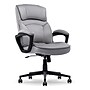 Serta Comfort Classic Ergonomic Velvet Fabric Swivel Executive Chair, Gray (CCHR10005A)~#|#~41B8FAF5-0321-4447-AEF2B894EE872C9F_sc7