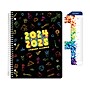 2024-2025 Global Printed Products Chalkboard Doodles 8.5" x 11" Academic Weekly & Monthly Student Planner, Paper Cover~#|#~41BC179F-A45C-4364-9A2E12A0EB3287FD_sc7