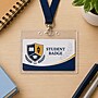 Staples Heavy‑Duty ID Badge Holders, Clear Vinyl, Horizontal 3" x 4" Design, Reinforced Edges, Durable Card Protection, 50/Pack~#|#~41BCE746-D6FF-4FFE-867E169389F79244_sc7