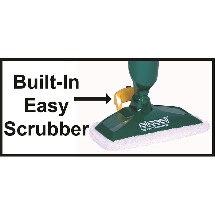 Bissell Commercial Steam Mop PowerSteamer, Green (BGST1566) Staples