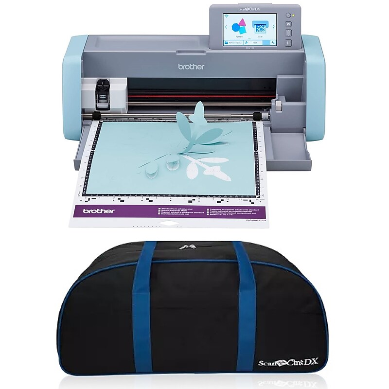 Brother ScanNCut DX Electronic Cutting Machine with Scanner and Duffle Bag (SDX125E) image 1