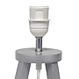 Creekwood Home 19" LED Table Lamp, Gray/White (CWT-1001-GW)~#|#~41C59A4F-4CE0-450A-8F7781D4B9A52B34_sc7