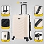 US Army FOX 24" Hardside Suitcase, 4-Wheeled Spinner, TSA Checkpoint Friendly, Sand (USLFOX00M-SAN)~#|#~41C75904-1E3F-46D5-BE78A34DC263F26D_sc7