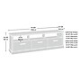 Sauder Aspen Post Credenza TV Stand, Screens up to 70", Prime Oak (433961)~#|#~41C88BF6-DBCB-4D19-97D9B9AD55F30B40_sc7