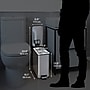 iTouchless SoftStep Stainless Steel Slim Step Trash Can with AbsorbX Odor Control System, Silver, 3 Gal. (PS03RSS)~#|#~41C95523-A05C-4F1F-85684F39C62814EC_sc7