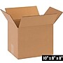 10" x 8" x 8" Corrugated Kraft Boxes, 32 ECT, 25/Bundle (BS100808X)~#|#~41CABB2D-6A4B-48C1-911E6804388CF916_sc7