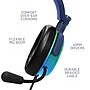 4Gamers C6-100 Strike Stereo Gaming Over-the-Ear Headset, 3.5mm, Green/Blue (C6-100-SGB-4G)~#|#~41CF3474-FDD4-43D7-87307AB55A2165A2_sc7