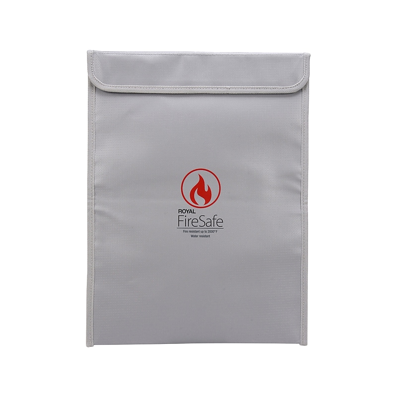 Royal Consumer FireSafe FB15 Fireproof Document Bag (13518X) image 1