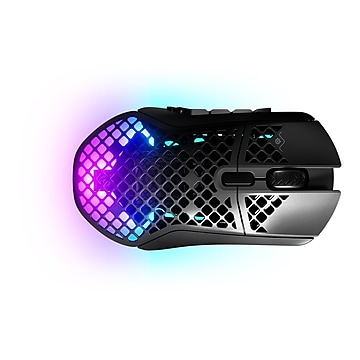 SteelSeries AEROX 5 Wireless Ergonomic Optical USB Mouse, Matte