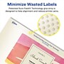 Avery Pearlized Ivory Rectangle Multipurpose Labels, 2" x 5", Ivory, 200/Box (94241)~#|#~41D6EDEF-4A67-4AD7-92E896B8B48F689D_sc7