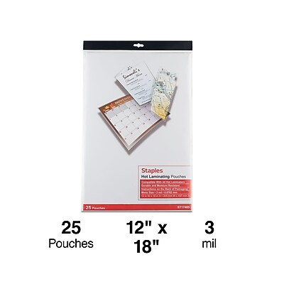 Laminating Pouches - 10 Mil School Card Size (2-1/2...