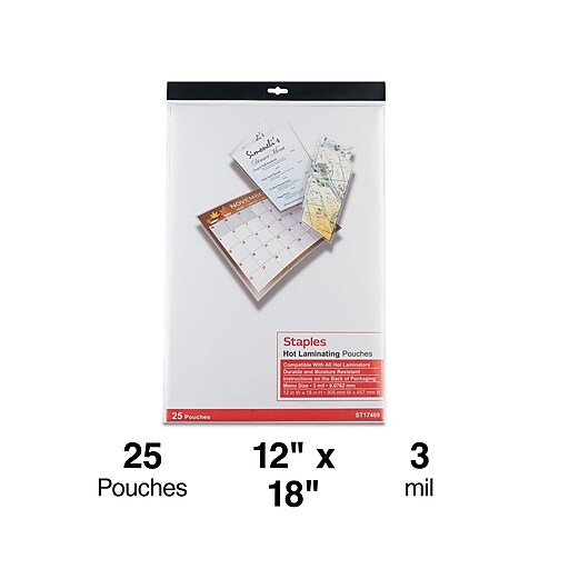 Jot Self-Laminating Sheets (3pc)