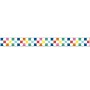 Carson-Dellosa We Stick Together Straight Bulletin Board Borders, 3" x 3', Checkered Rainbow, 6/Bundle (CD-108521-6)~#|#~41D88812-26BE-4116-8481965F6F85BF53_sc7