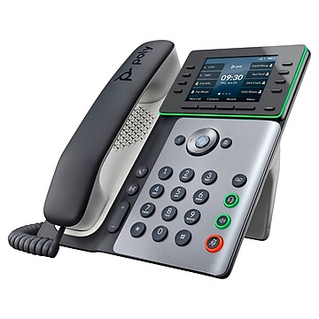 Poly VVX 250 OBi Phone Corded Desktop (89B58AA) | Staples