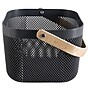 Simplify Small Mesh Storage Basket with Wooden Handle, Charcoal (30062-CHARC-ST)~#|#~41E4E22F-0335-46F7-A2AD00287125A5A1_sc7