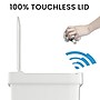 iTouchless Plastic Sensor Trash Can, 13.2 Gallon, White (SP13WW)~#|#~41E6166F-DD04-4F54-A30038FC096CFA99_sc7