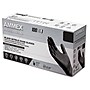Ammex Professional Series Powder Free Nitrile Exam Gloves, Latex Free, Large, Black, 100/Box (ABNPF46100)~#|#~41E8812E-1E2B-4516-8708165DE616FF5D_sc7