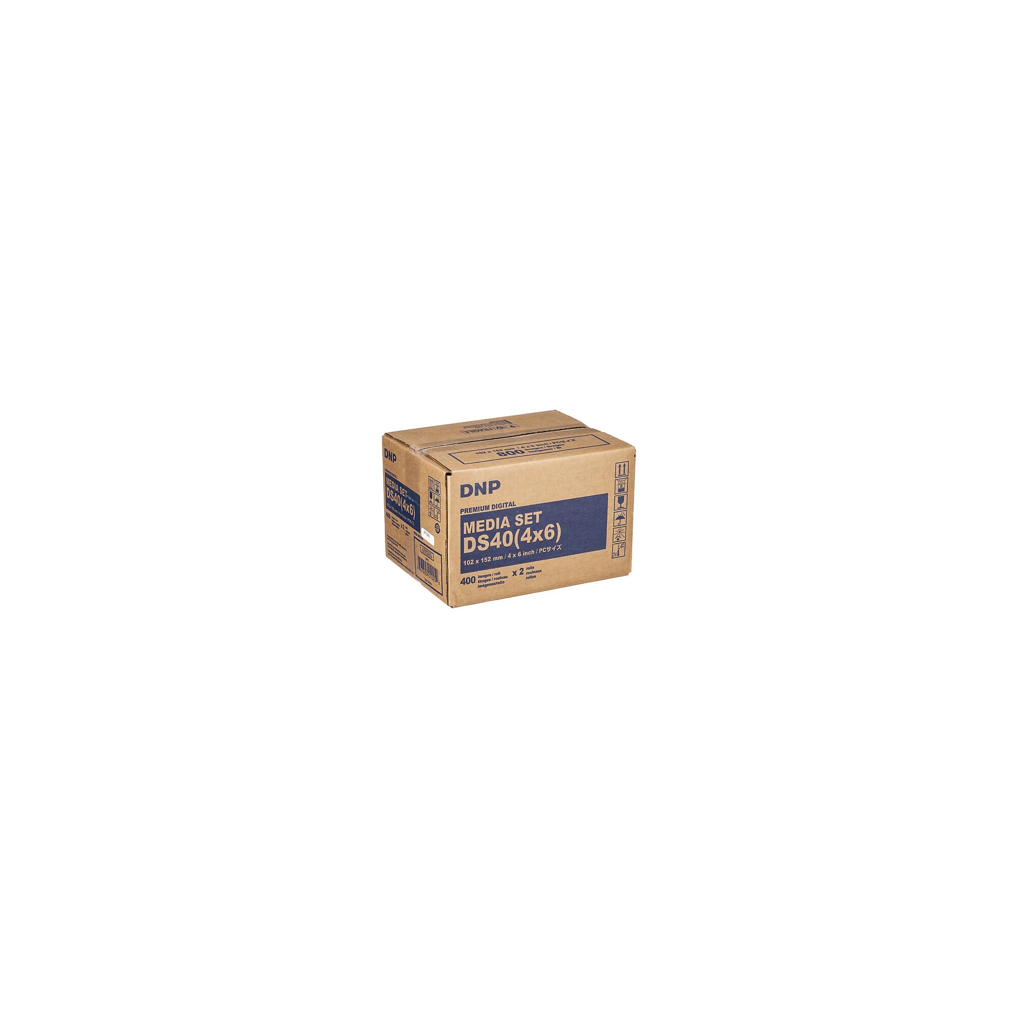 DNP 4″ x 6″ Print Pack for DS-40 Dye Sublimation Printer, 2/Pack (DS404X6) Sansujyuku sansujyuku.com