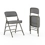 Flash Furniture HERCULES Series Fabric Folding Chair, Gray, 2/Pack (2HAMC320AFGRY)~#|#~41EED04C-462B-40F4-A434B50B7C0BBDEC_sc7