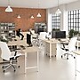 Bush Business Furniture Hustle 72"W L Shaped Computer Desk with Metal Legs, Natural Elm (HUS001NE)~#|#~41F11C8F-4AA2-4B02-80735C55C420E977_sc7