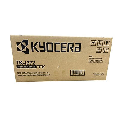 Kyocera TK-1272 Black Standard Yield Toner Cartridge, Prints Up to 10,000 Pages (1T0C140US0) Sansujyuku sansujyuku.com