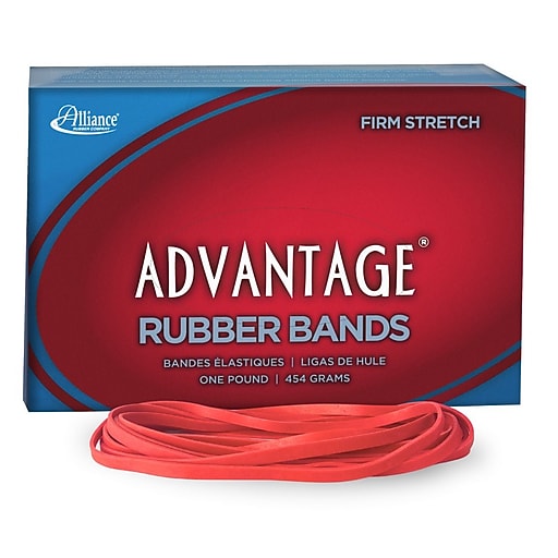 Alliance Red Packer Oversized #69 Rubber Bands, 6