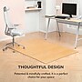 Anji Mountain Standard Bamboo Carpet & Hard Floor Chair Mat, 48" x 72", Natural (AMB24001)~#|#~41FA1331-2D7D-474F-AA1343FA91A04450_sc7
