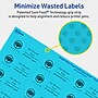 Avery Rectangle Multipurpose Labels, 1" x 2.5", Bright Blue, 1920/Box (94221)~#|#~41FCC54E-8555-43C8-8B6458D93023110C_sc7