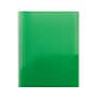 Staples 2 Pocket Plastic Presentation Folder, Letter Size, Green (ST26383-CC)~#|#~42031520-F260-4459-A87BC18FEC8ED29D_sc7