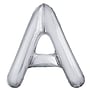 Party City (Air-Filled) 16" "A" Foil Balloon, Silver, 2/Pack (AM60050265-18)~#|#~4207E54F-A901-4473-A0755B3D54CC2EA5_sc7