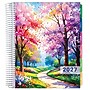 2027 Excello Brands 10.3" x 12.3" Weekly & Monthly Standard Planner, Paperboard Cover, Watercolor Tree (DLX-CY27-0043)~#|#~42090D54-E090-44E1-82F56FC3A1EC9CC7_sc7