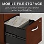 Bush Business Furniture Studio C 72"W Office Desk with Mobile File Cabinet, Hansen Cherry (STC013HCSU)~#|#~420C58FC-D8C9-42C1-83B54E7DB2B08A6B_sc7