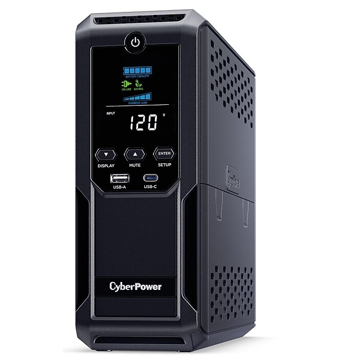 CyberPower Intelligent LCD UPS System, 1500VA/900W, 12