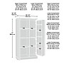 Sauder Merton Hall 71"H Storage Cabinet with 6 Shelves, Dakota Oak (443672)~#|#~42148667-247F-4397-A200EC83AA62F750_sc7